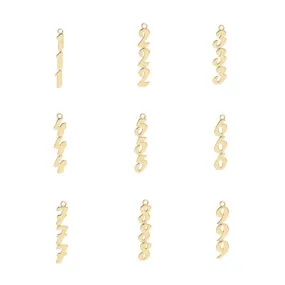 111 Angel Number Charm | 10k Yellow Gold