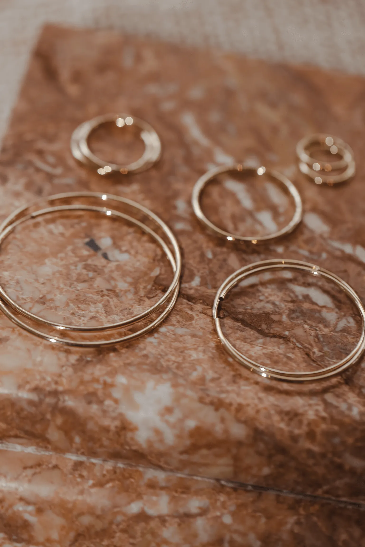 15mm Siena Hoops - 10k Gold