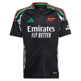 adidas Kids Arsenal 2024/25 Away Jersey Black