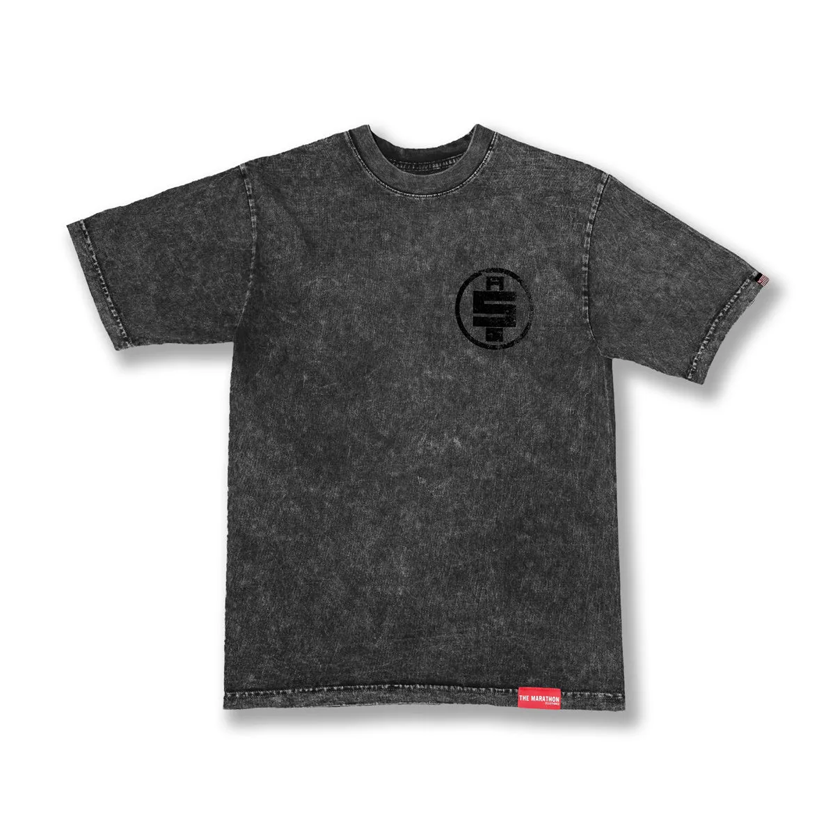 All Money In Vintage T-Shirt - Washed Carbon Black/Black