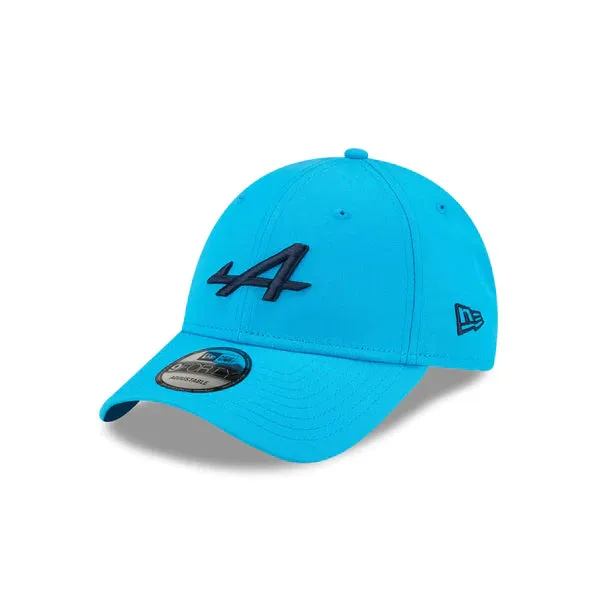 Alpine Racing F1 New Era 9Forty Essentials Hat - Blue/Navy