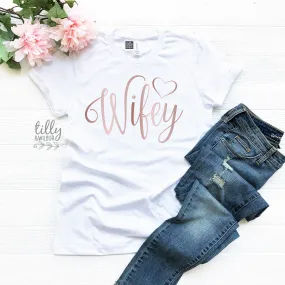 An original design and quality print from Australia's #1 Etsy seller for Expressive Wear - Wifey