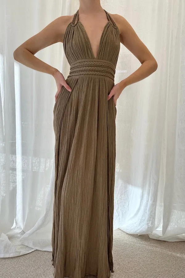 Aphrodite Dress Mocha