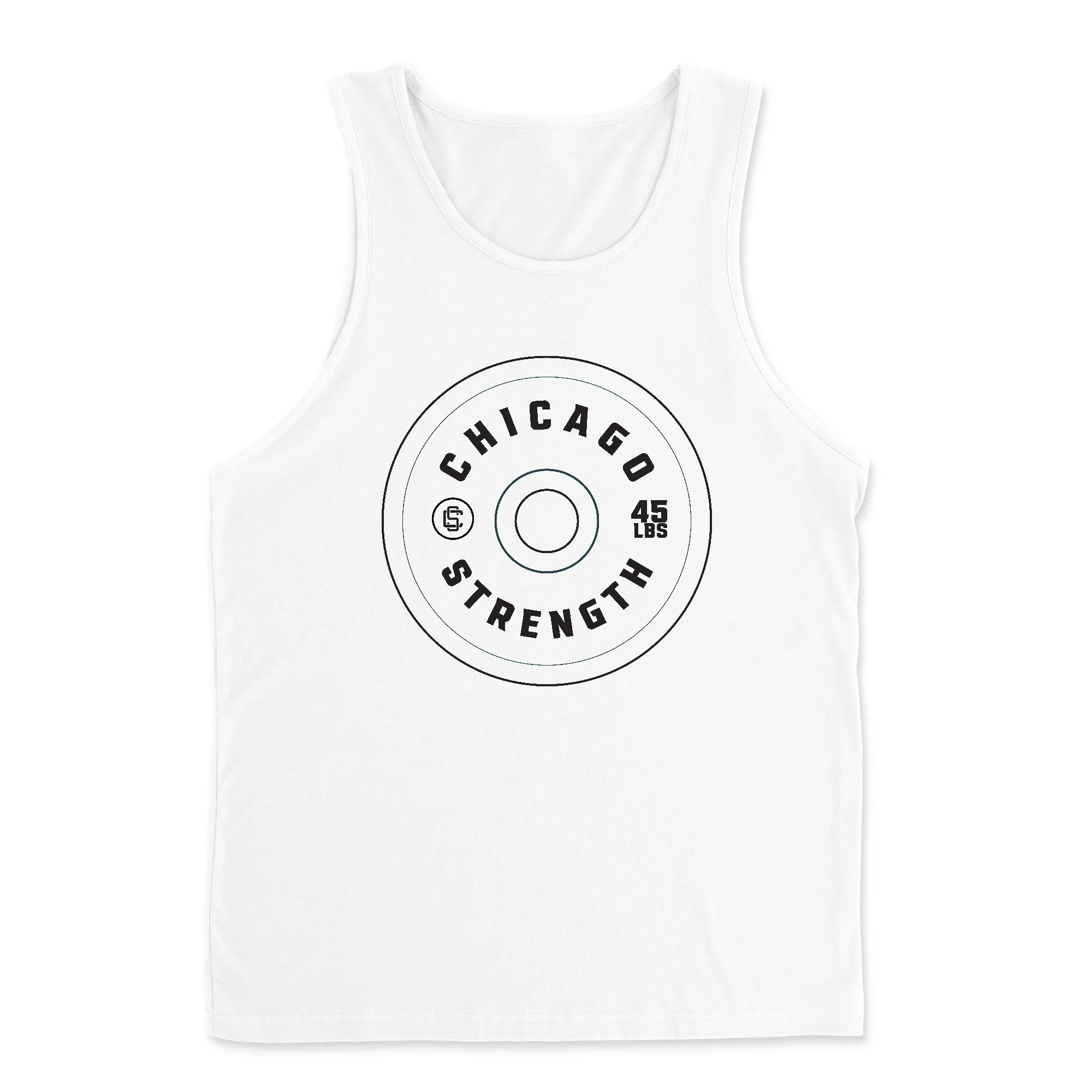 Atlas CrossFit Bumper Plate Mens - Tank Top