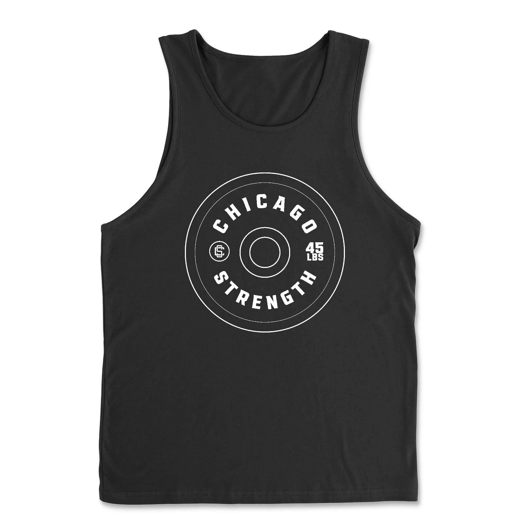 Atlas CrossFit Bumper Plate Mens - Tank Top