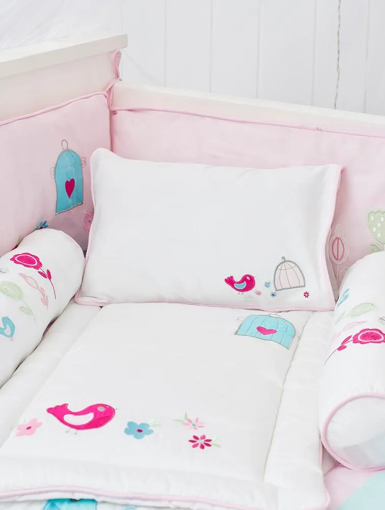 Baby Pillow Covers – Birds Love Theme