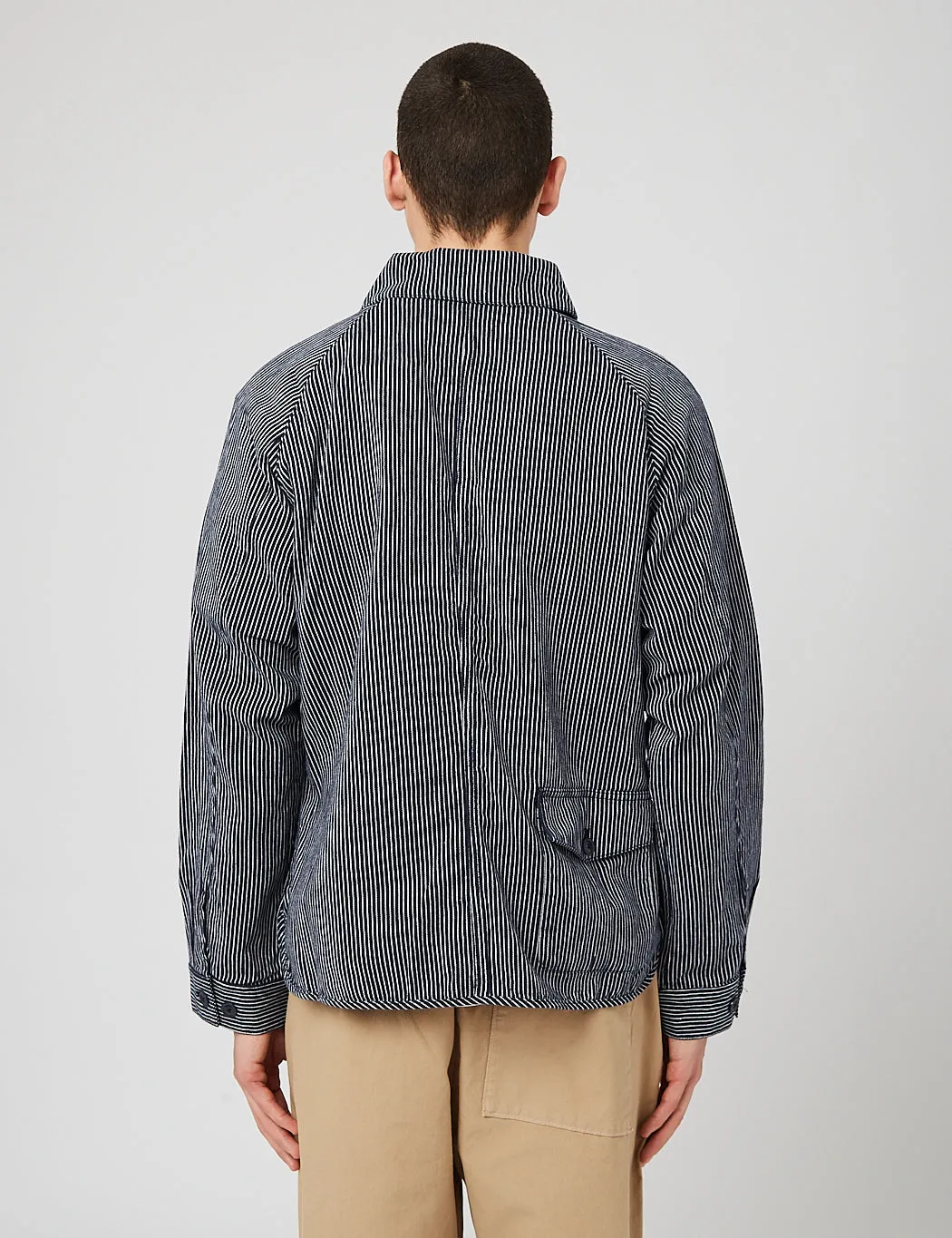 Barbour Hickory Jacket - Navy Blue