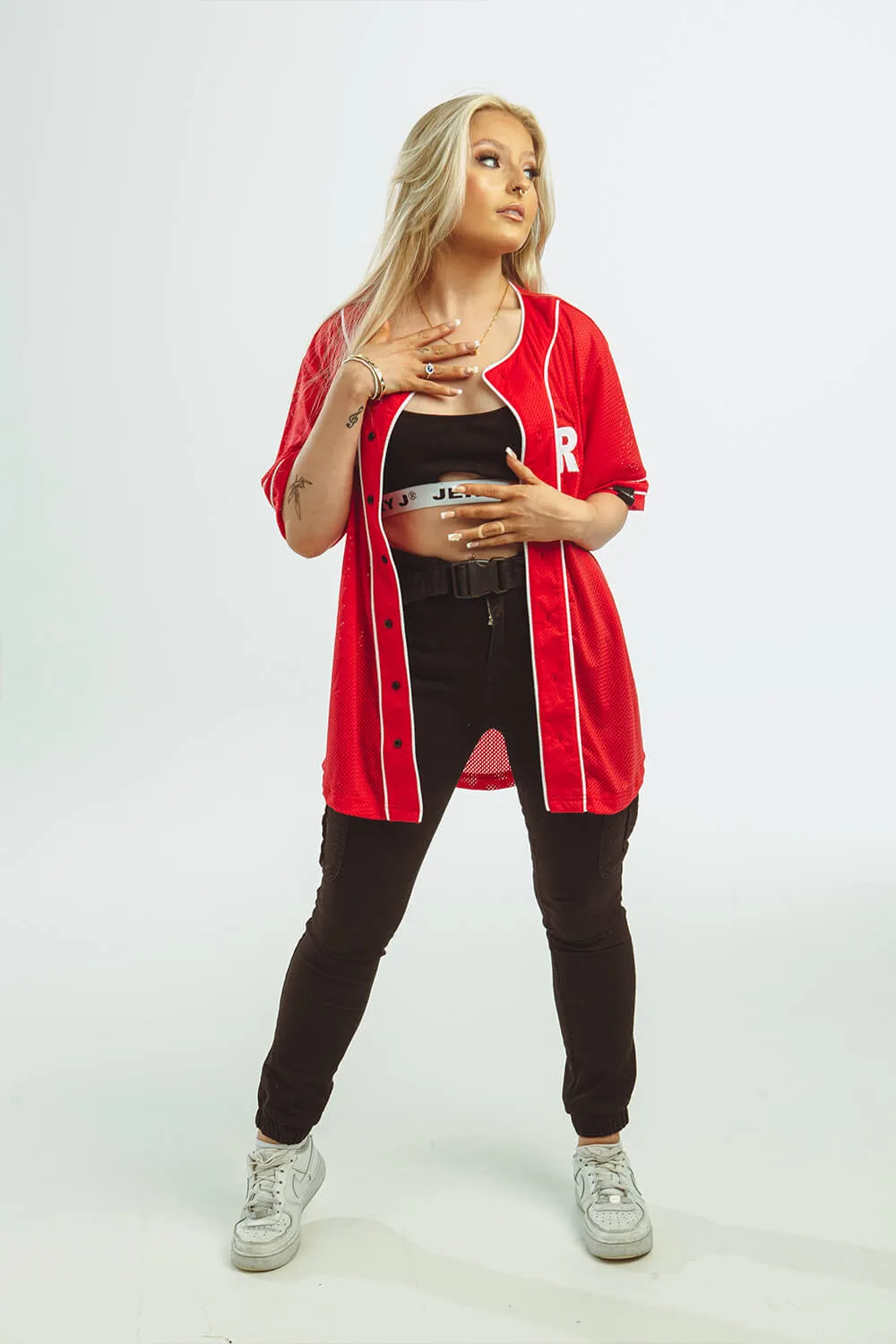 Baseball Jersey - Red - Unisex