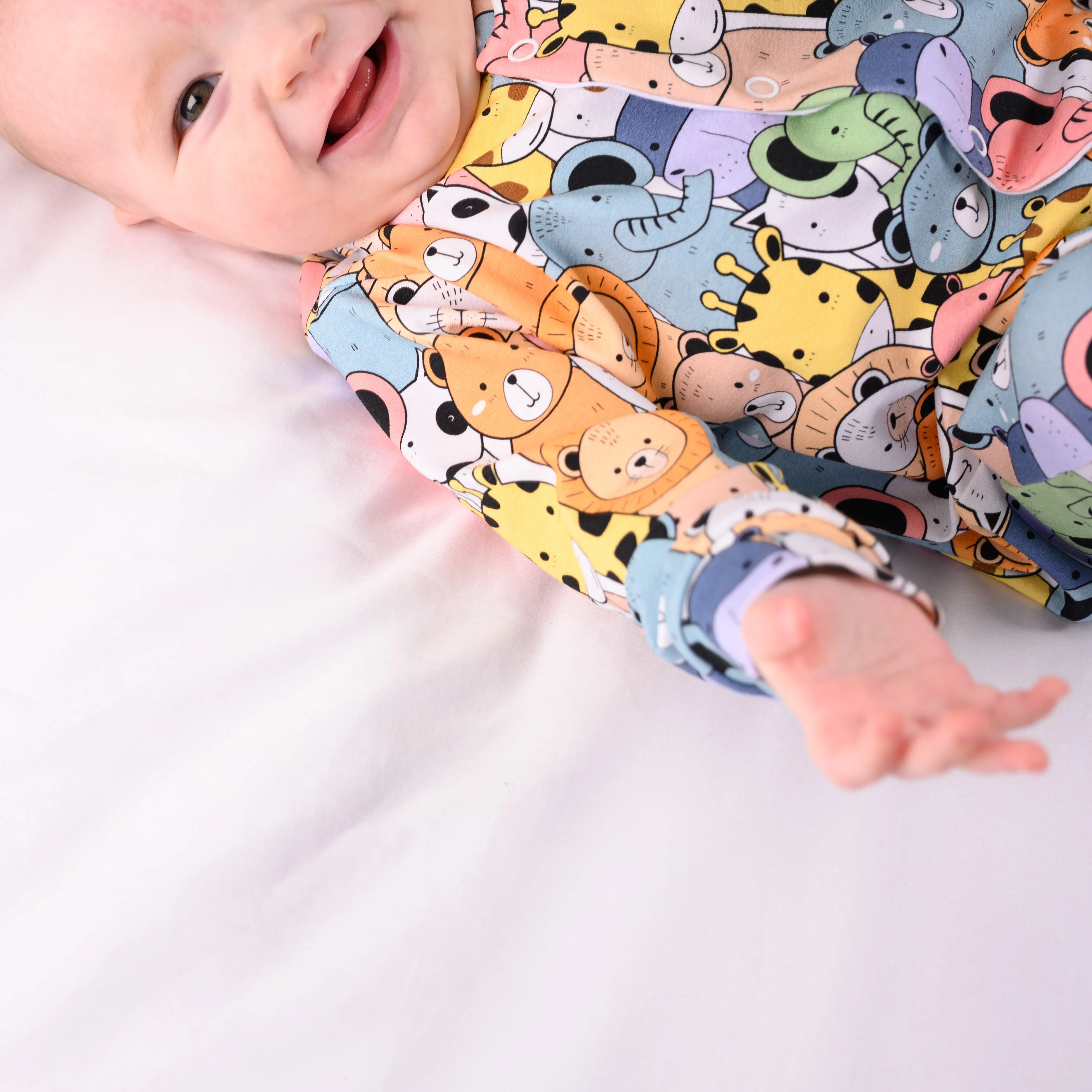 Bedtime Buddies cotton sleepsuit