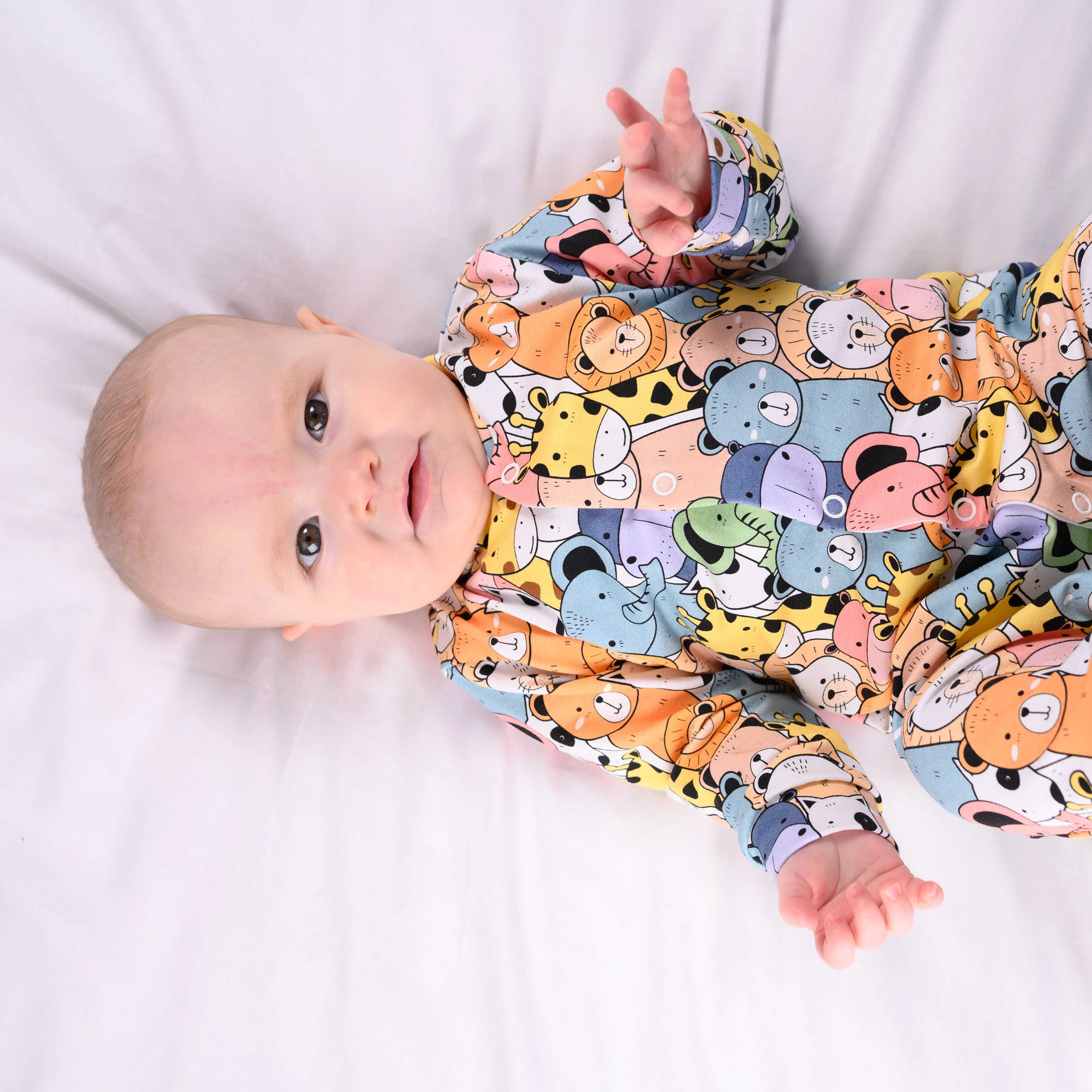 Bedtime Buddies cotton sleepsuit