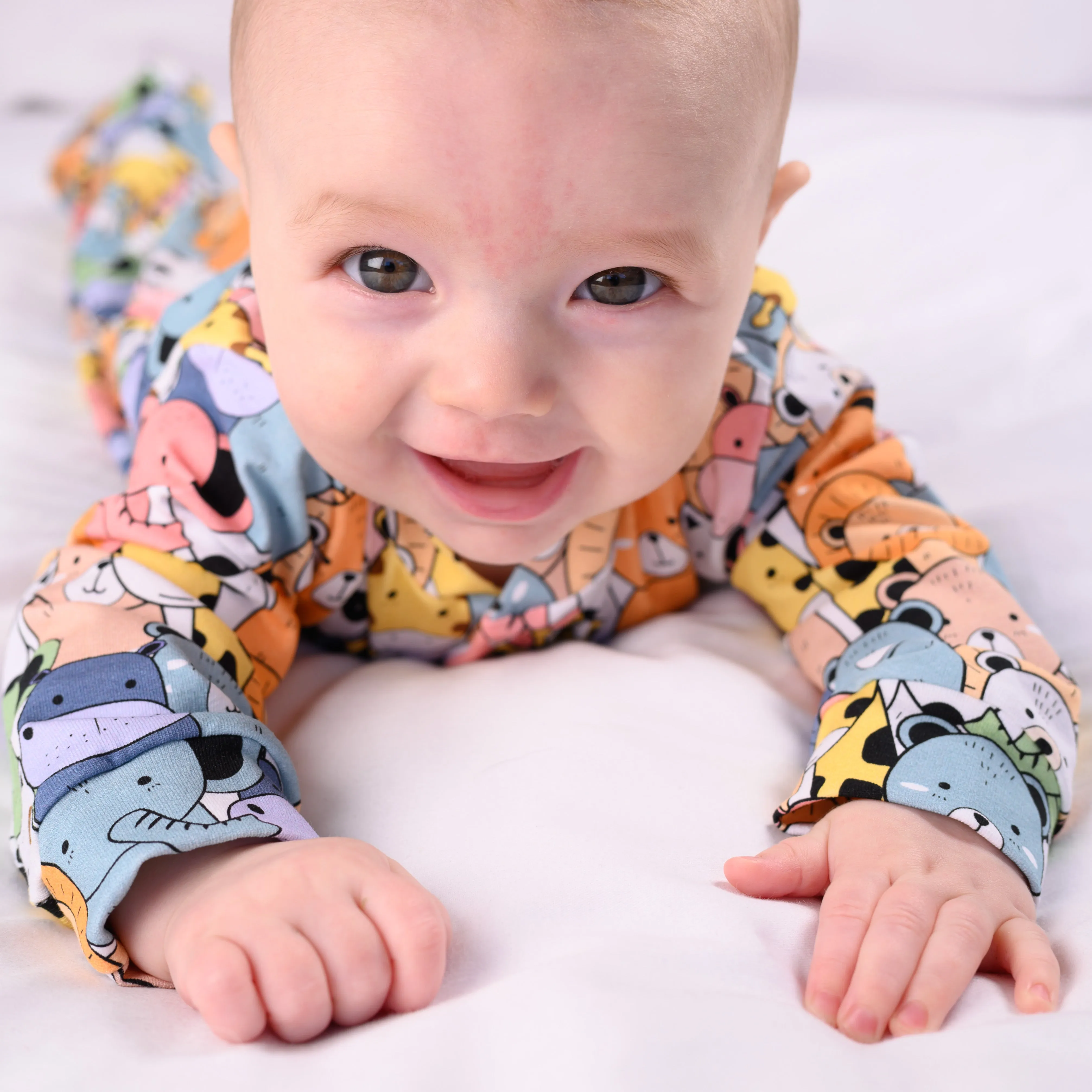 Bedtime Buddies cotton sleepsuit