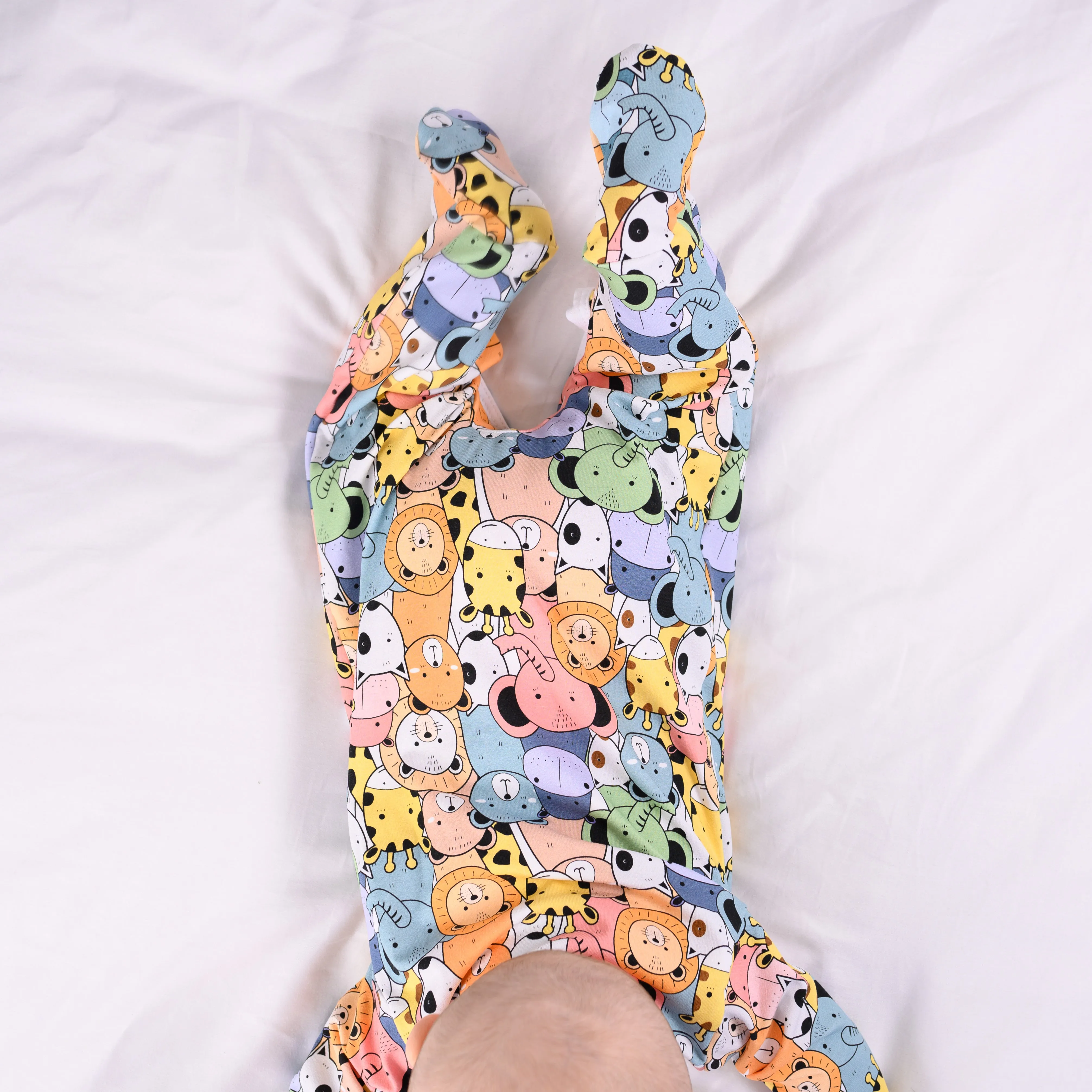 Bedtime Buddies cotton sleepsuit