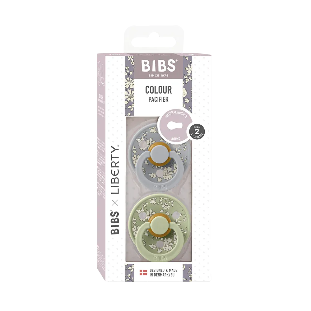 BIBS Dummies - Liberty 2 Pk Capel/ Sage