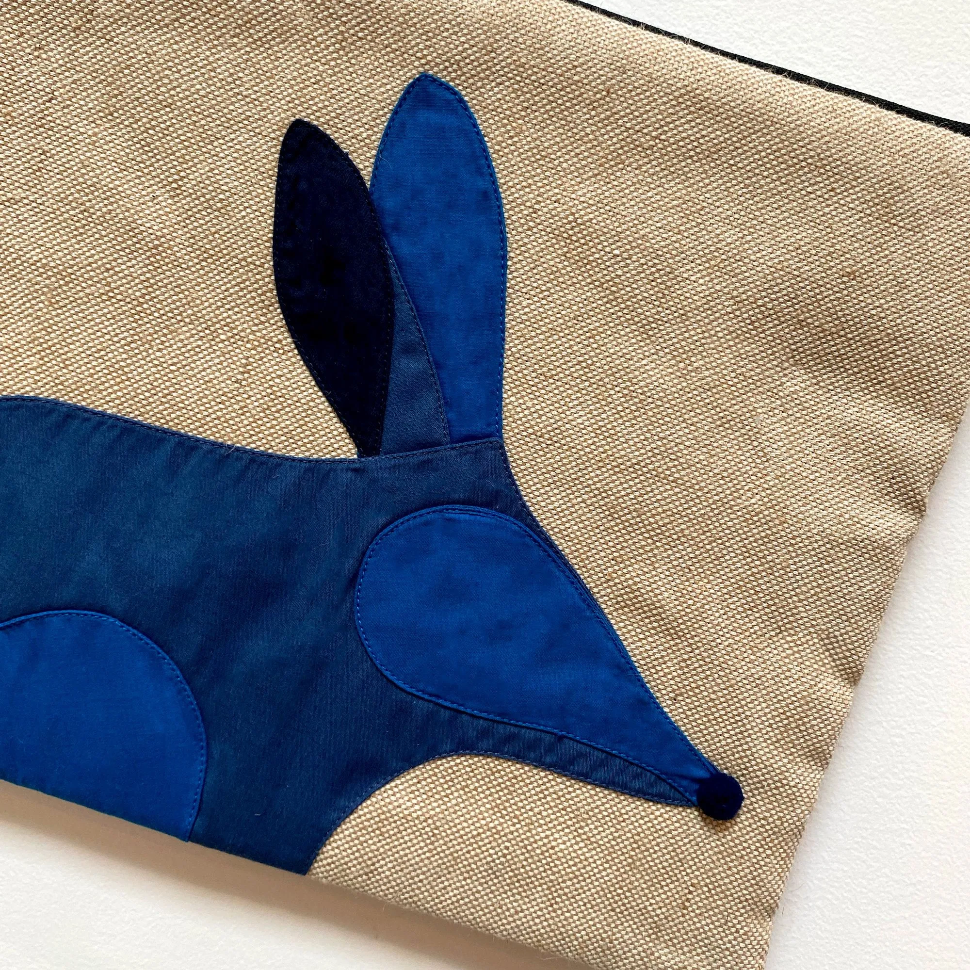 Bilby Laptop Sleeve in Navy Blue