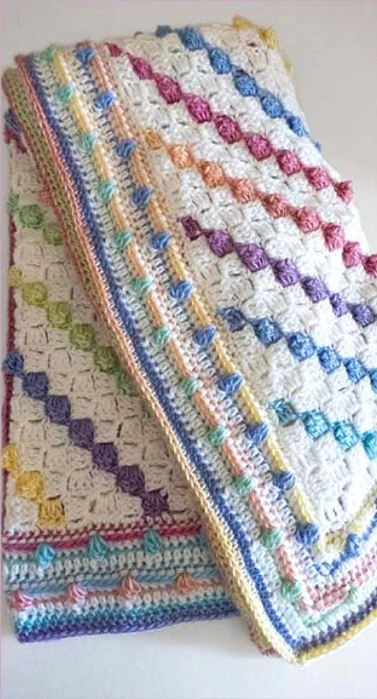 Birthday Sorbet Baby Blanket