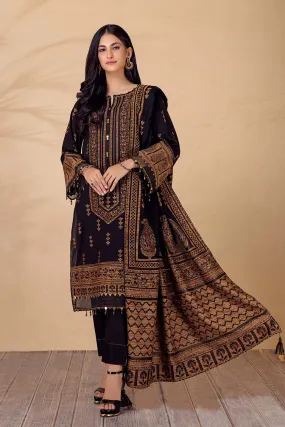 BLACK-JACQUARD-3 PIECE (AV2N223P02)