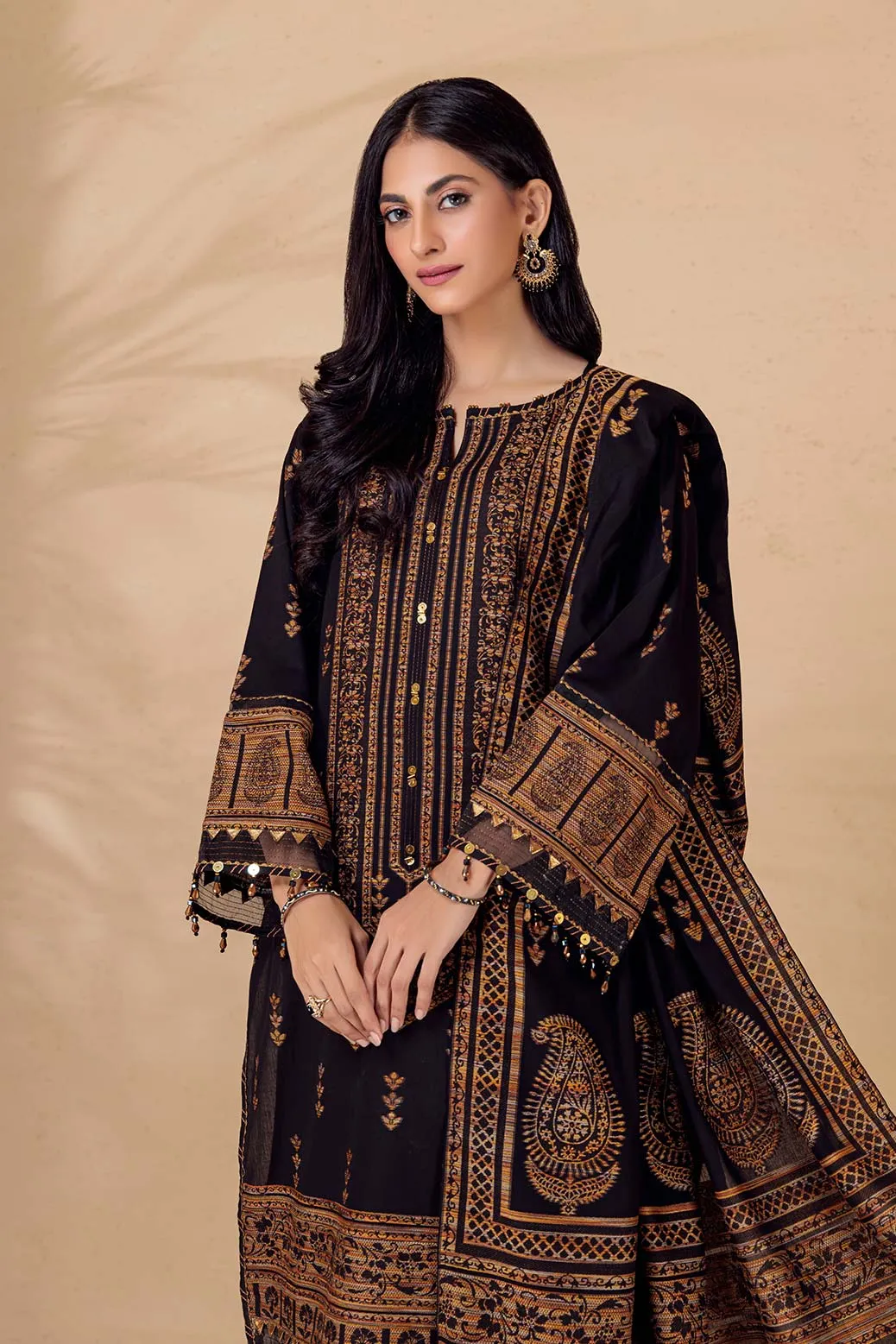 BLACK-JACQUARD-3 PIECE (AV2N223P02)