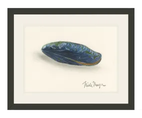 Blue Mussel Print