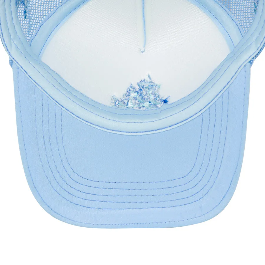 Blue "All Star" LA Design Trucker Hat