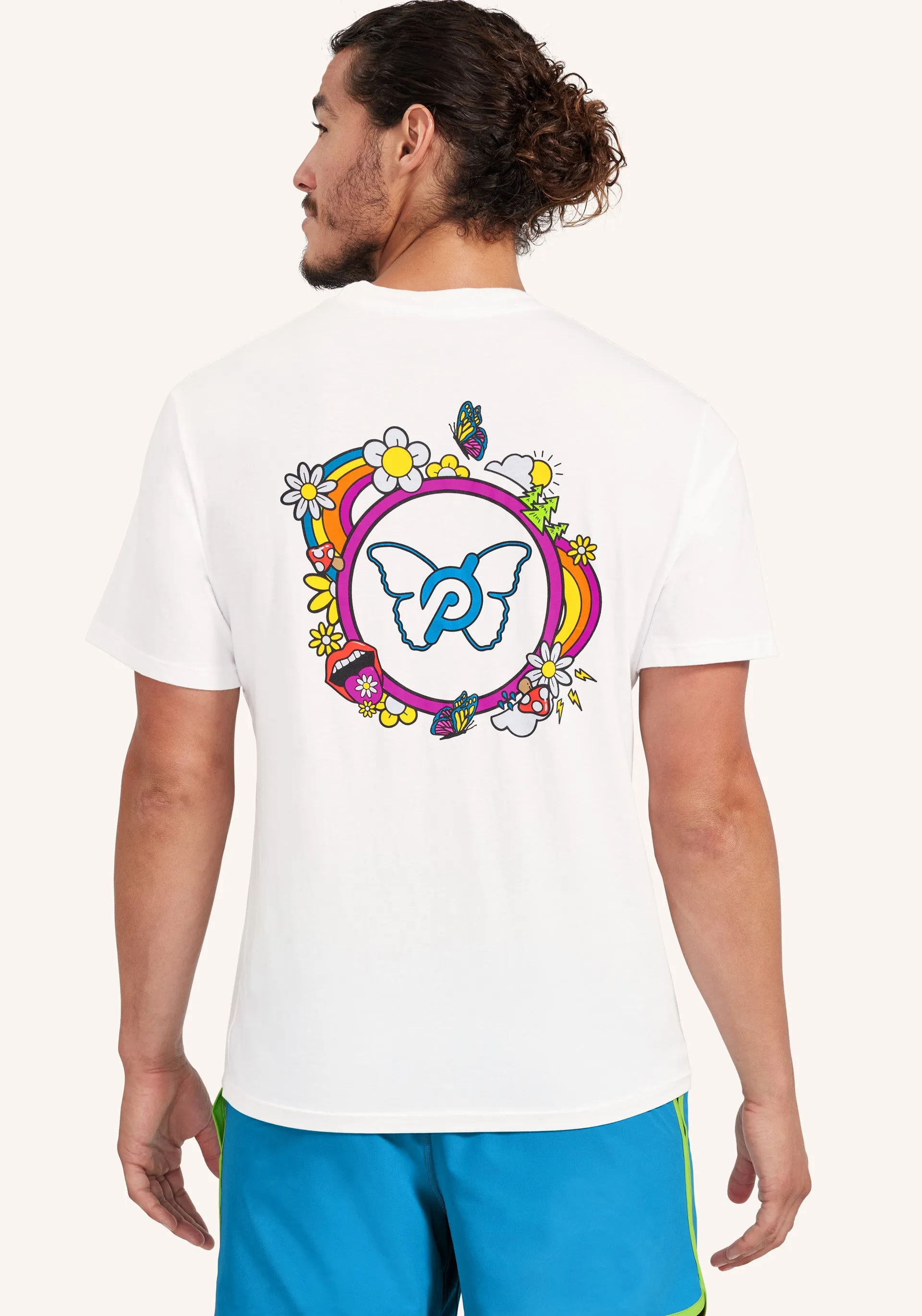 Brittany Allen x Peloton Rainbow Butterfly Unisex T-Shirt