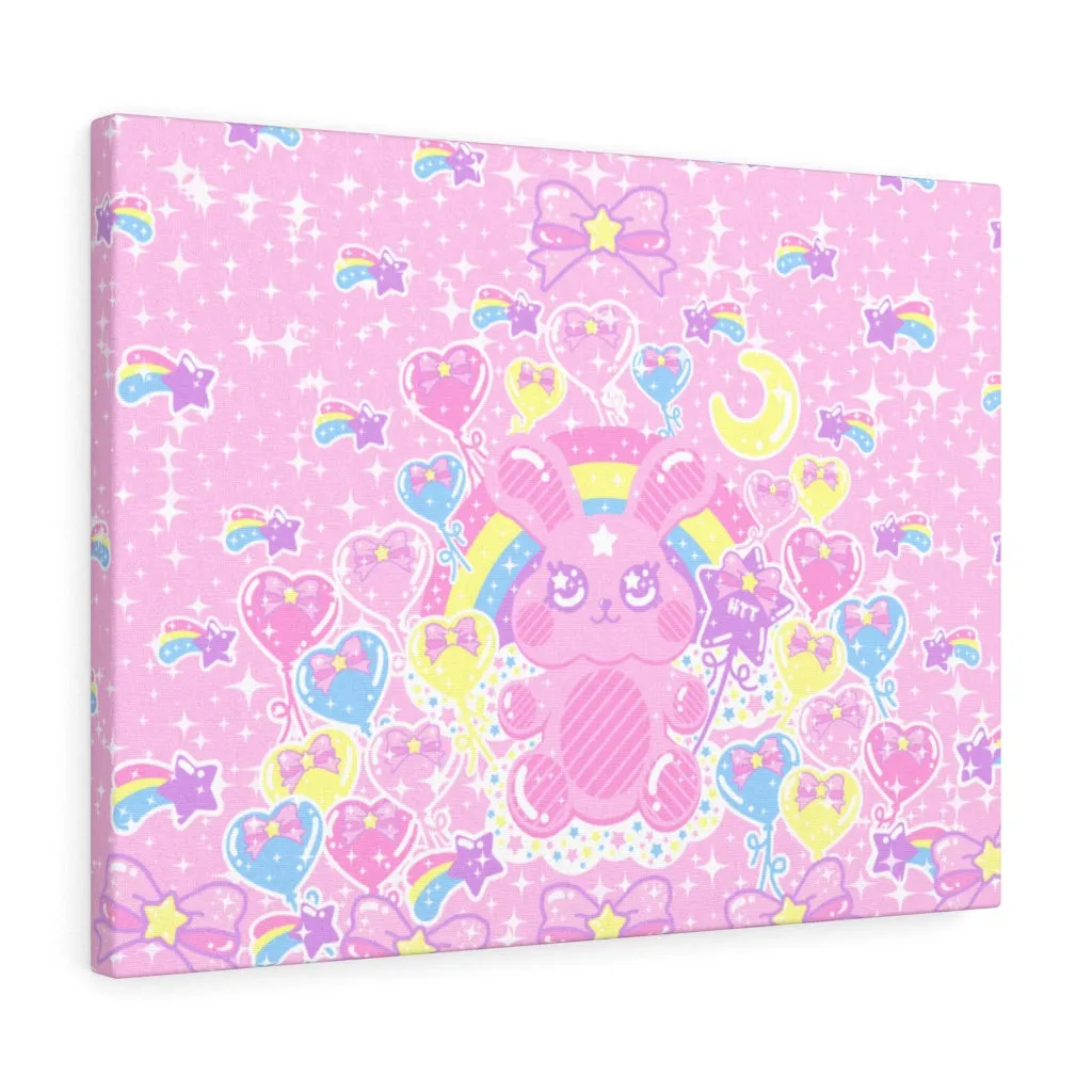 Bubblegum Bunny Wall Canvas