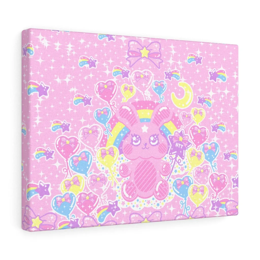 Bubblegum Bunny Wall Canvas