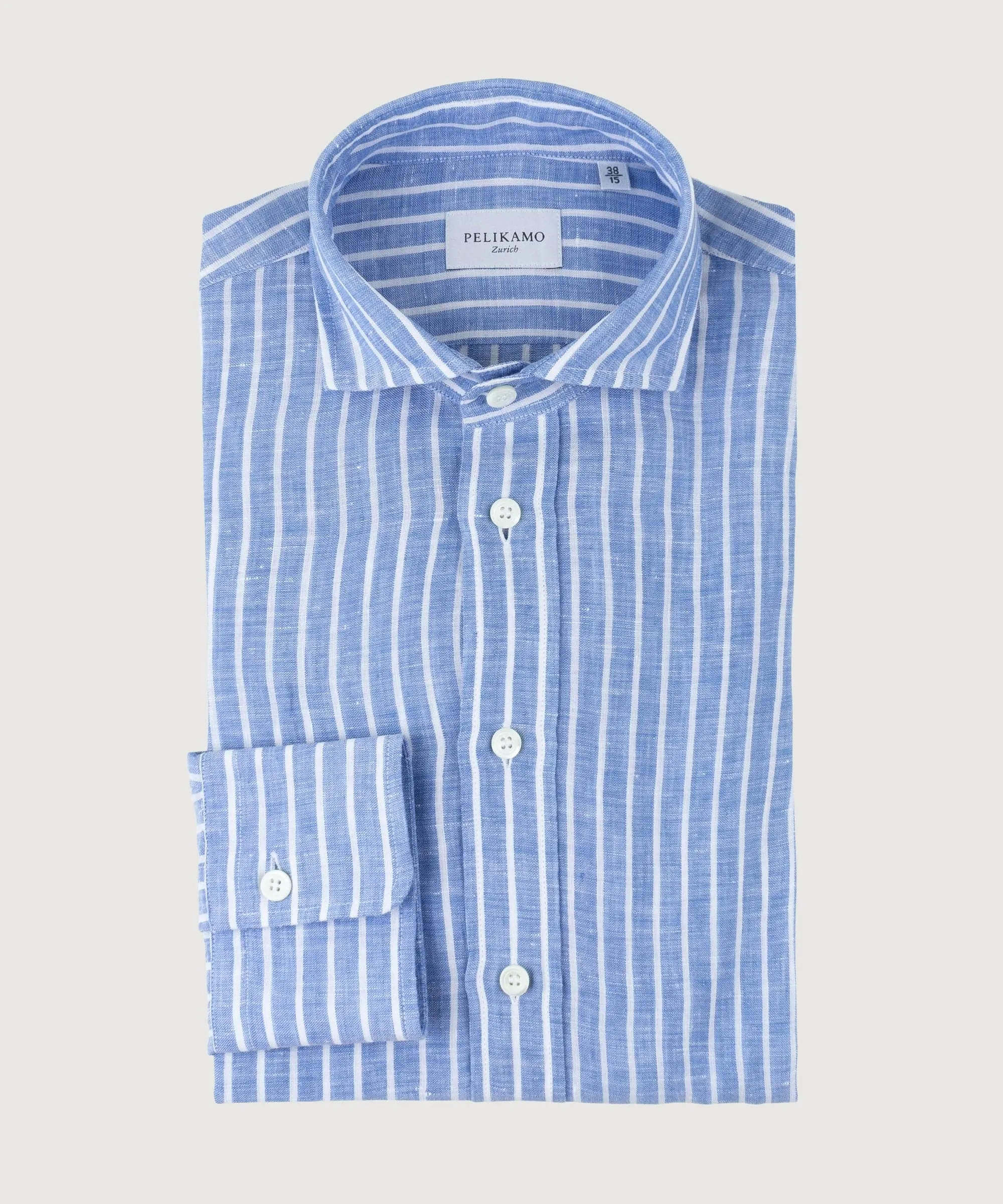 Casual Wide Striped Linen Shirt