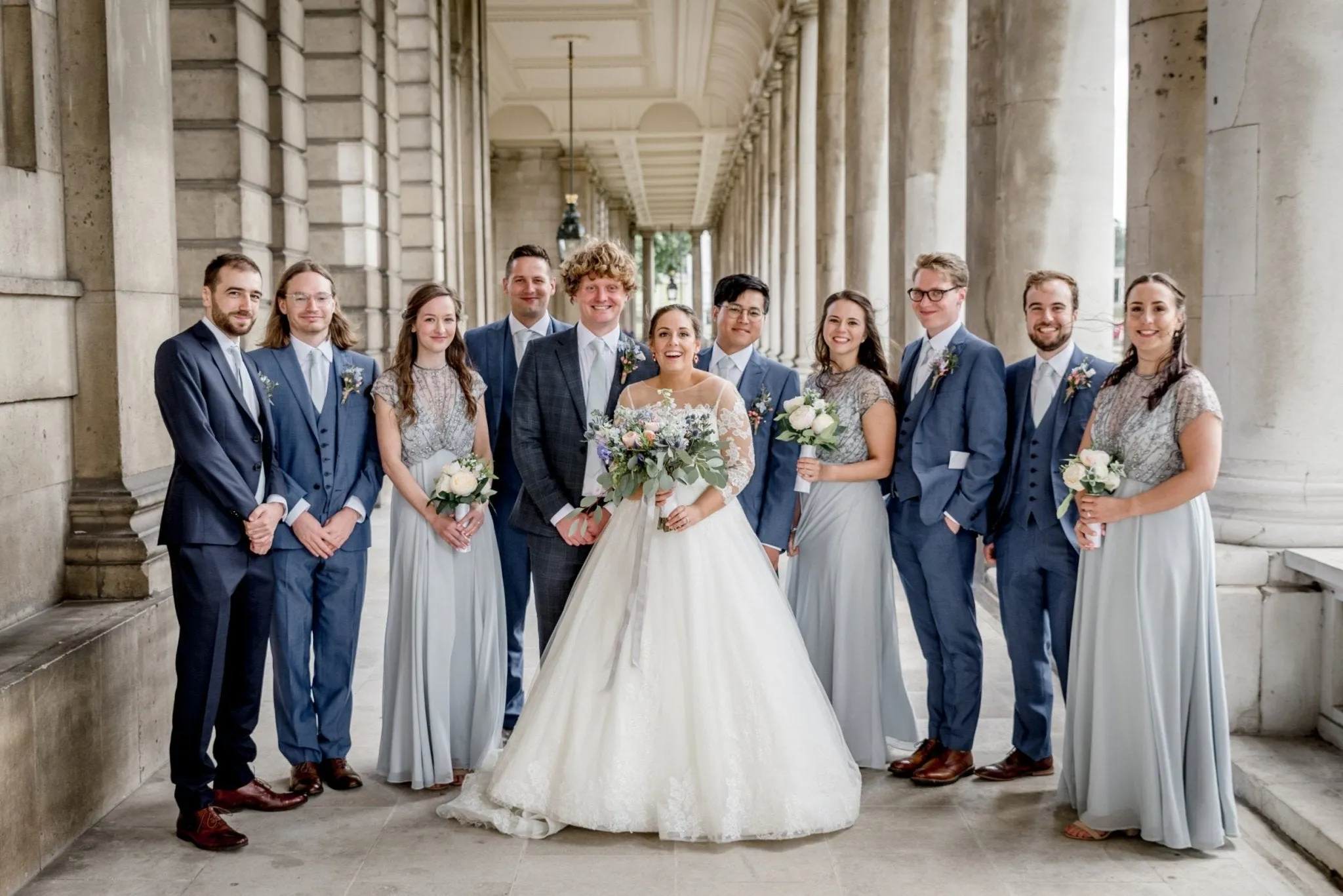 Celestial Blue Shantung Wedding Tie