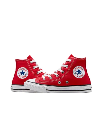 Converse Chuck Taylor All Star HI 3J232C red canvas sneakers for boys