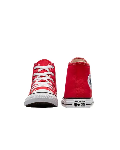 Converse Chuck Taylor All Star HI 3J232C red canvas sneakers for boys