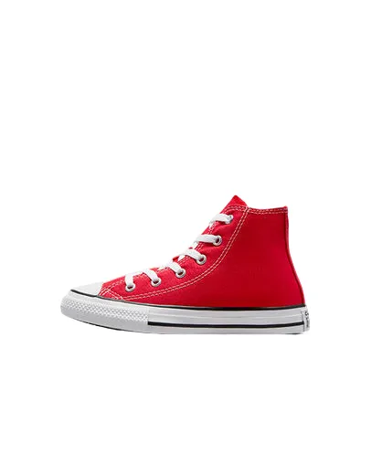 Converse Chuck Taylor All Star HI 3J232C red canvas sneakers for boys