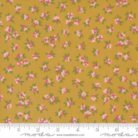 Cotton Fabric CHELSEA GARDEN GoldenRod 33749 20 by Moda Fabrics