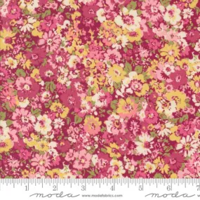 Cotton Fabric CHELSEA GARDEN Mulberry 33744 13 by Moda Fabrics