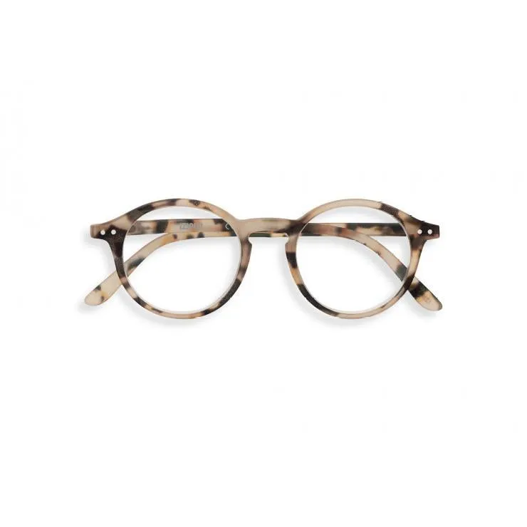 #D Reading Glasses (Light Tortoise)