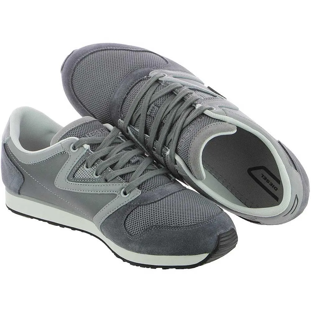 Diesel E-Boojik Trainers - Castle Rock Grey