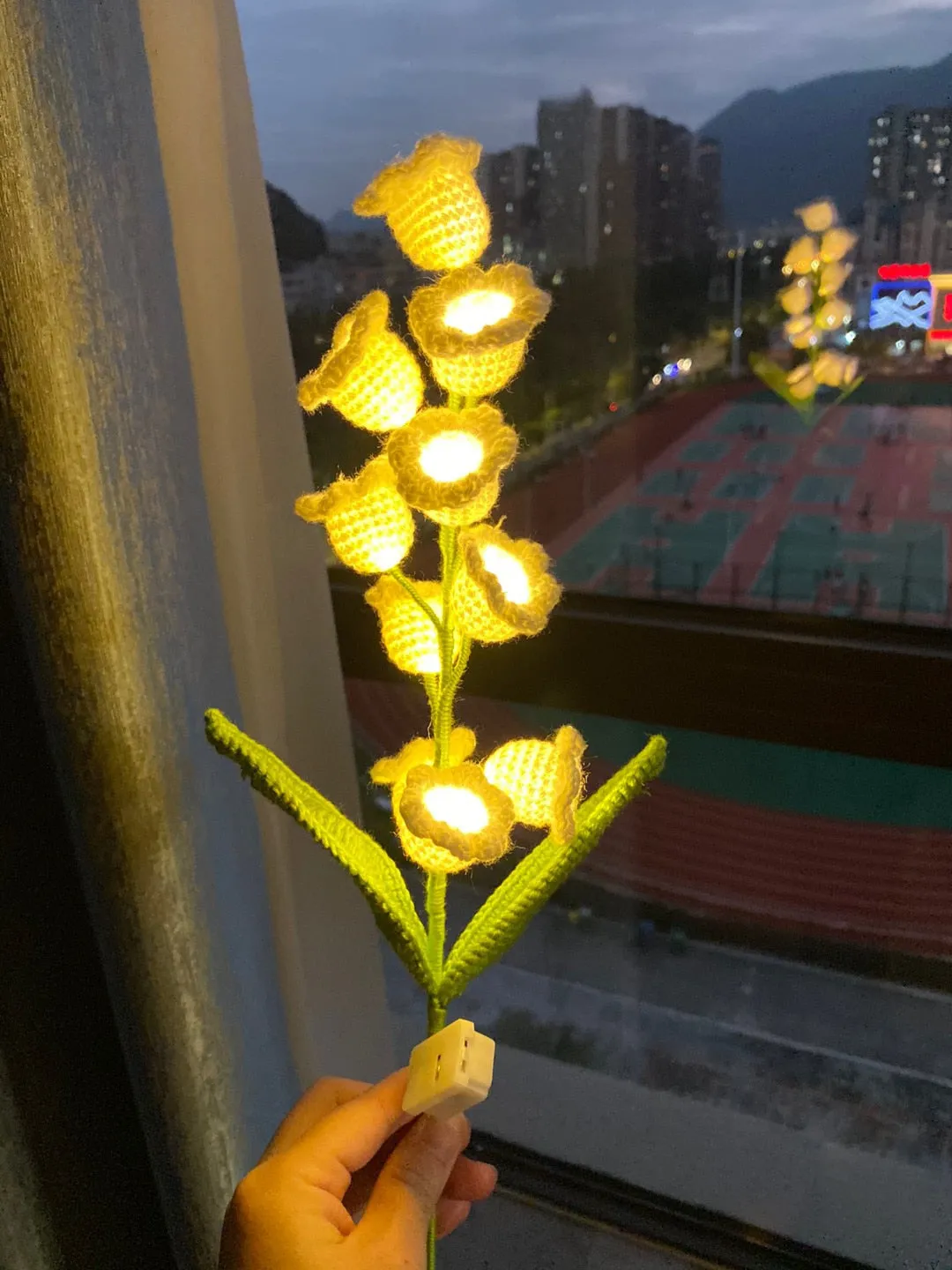 DIY Pack Lily Of The Valley LED Night Lamp Gift MK18456