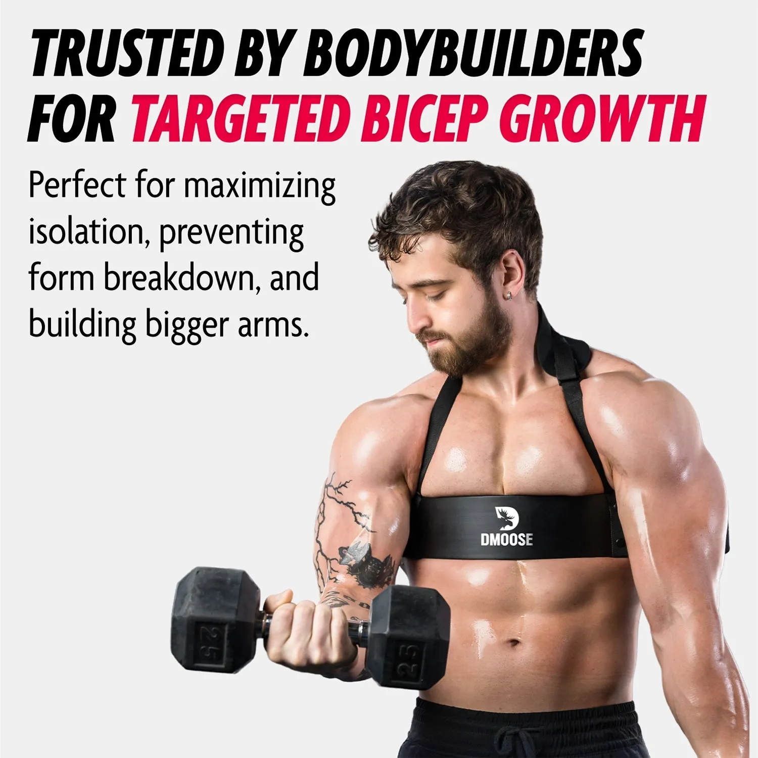 DMoose Arm Blaster for Biceps & Triceps