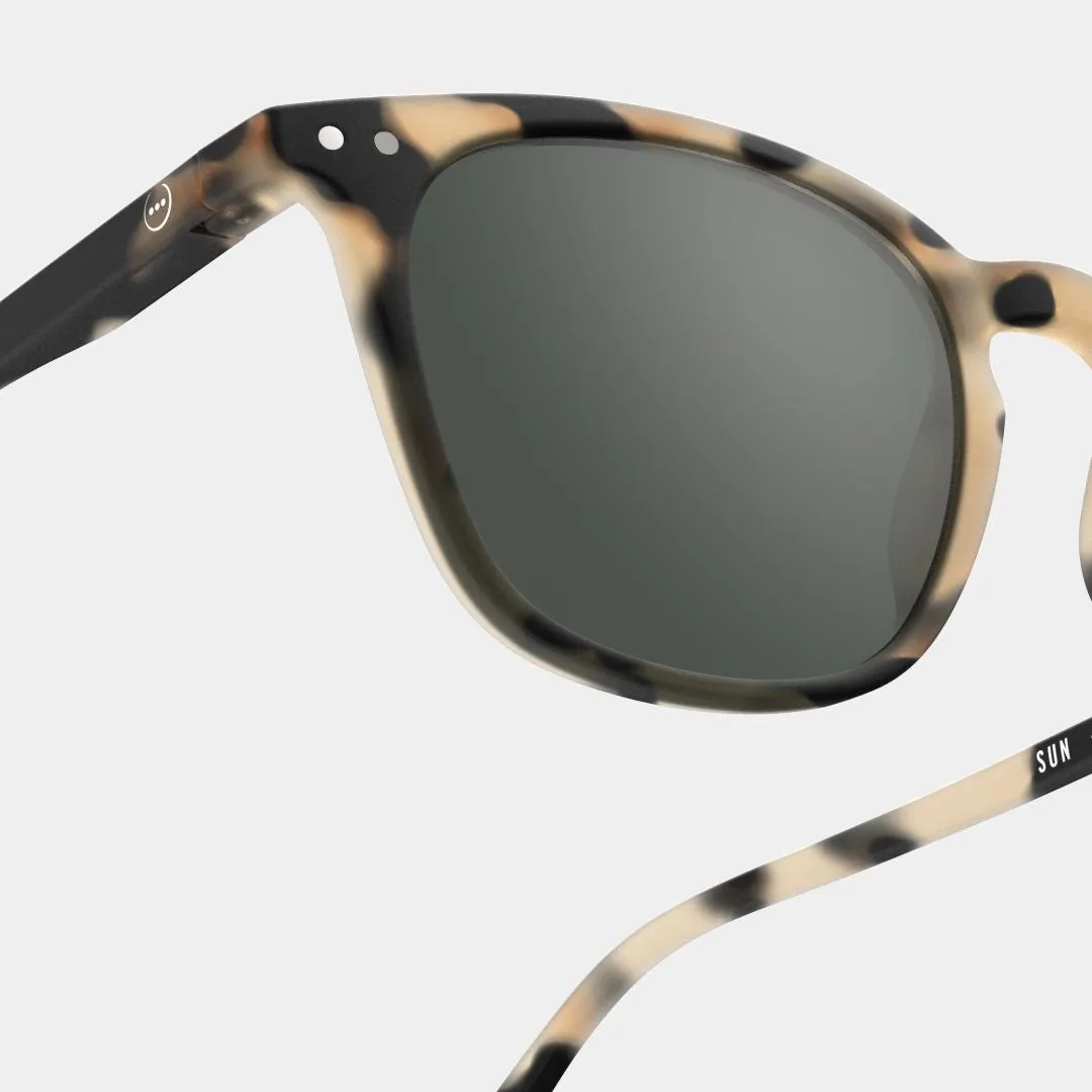 #E Sunglasses (Light Tortoise)