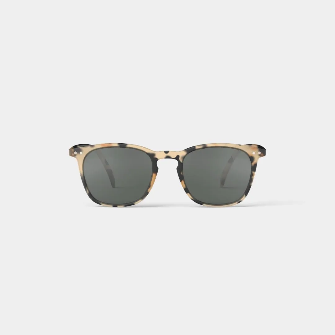 #E Sunglasses (Light Tortoise)