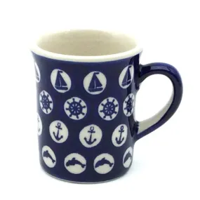 Espresso Cup 4 oz in Nautical Blue