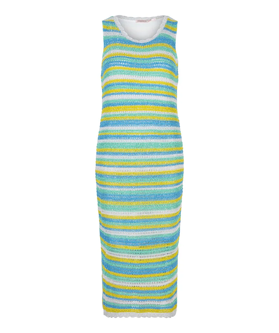 Esqualo ‘Color Open Knit Dress’