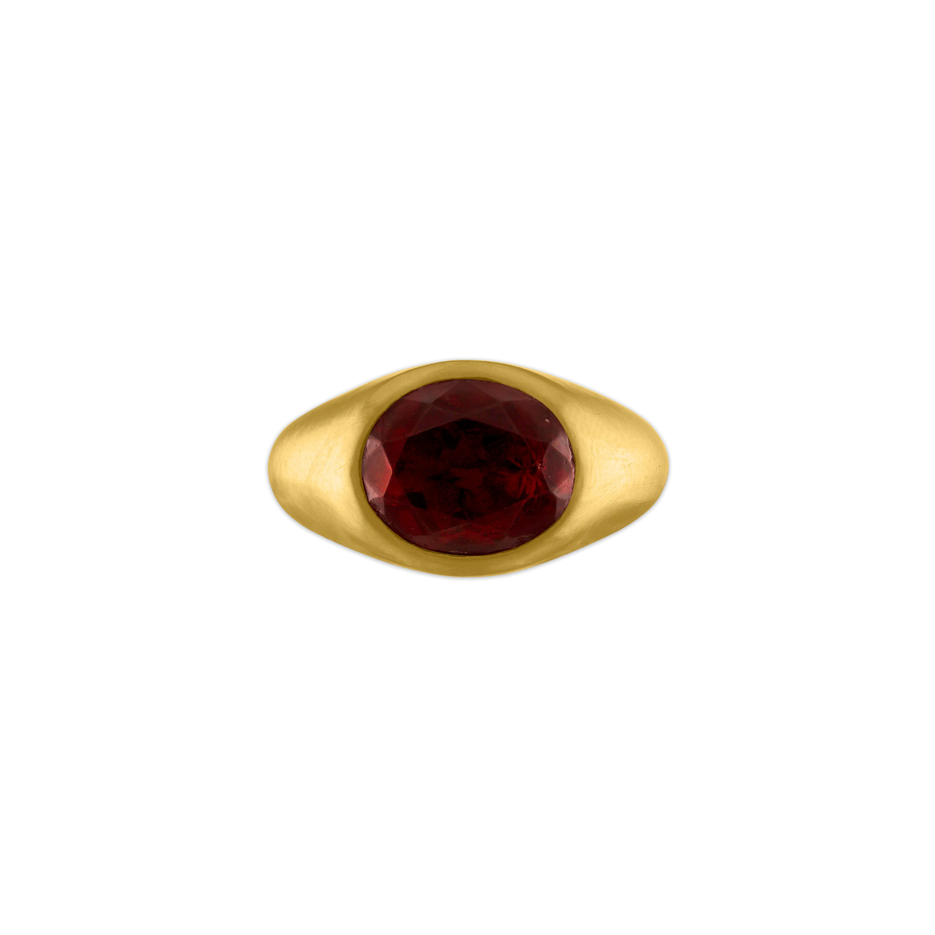 Faceted Garnet Gaea Roz Ring