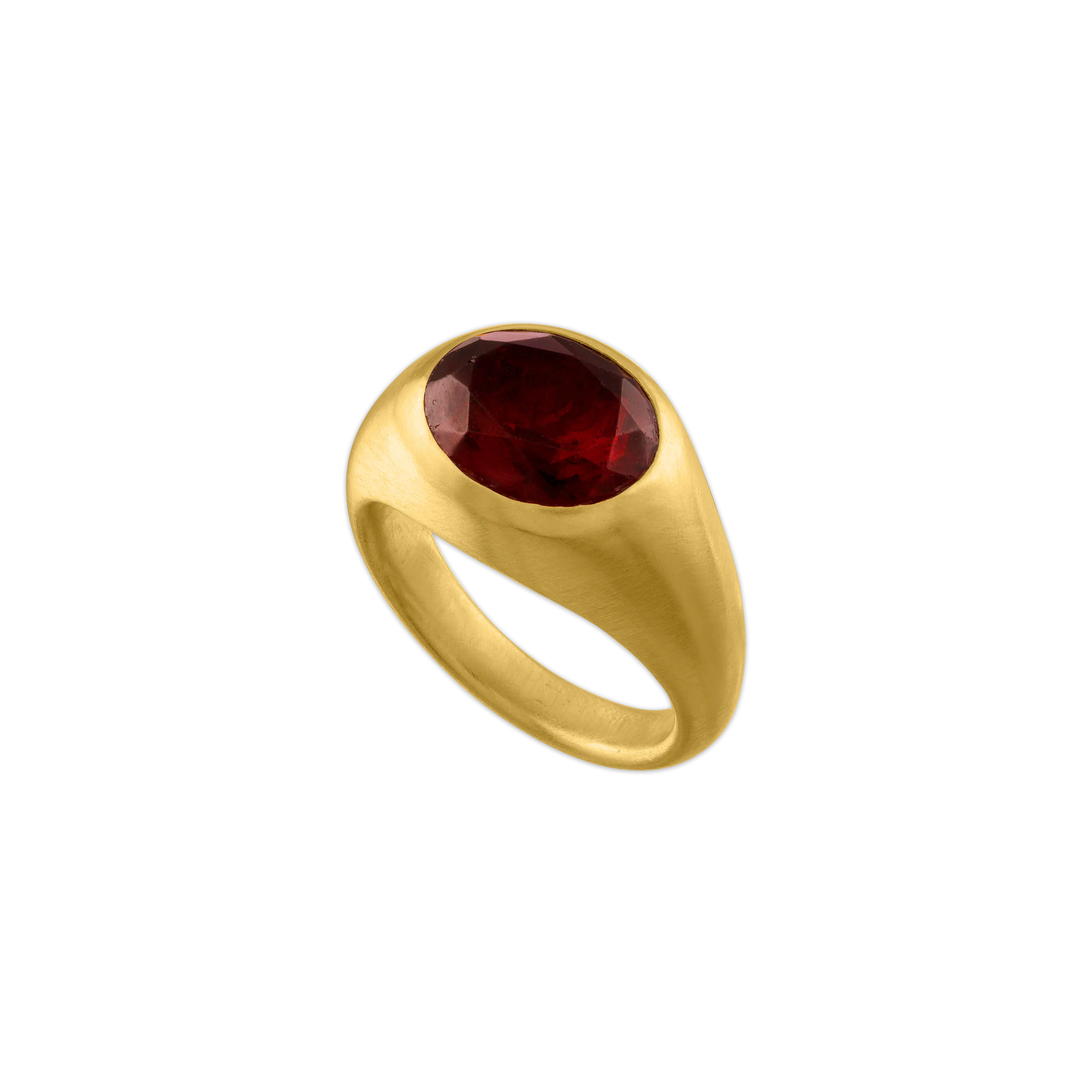 Faceted Garnet Gaea Roz Ring