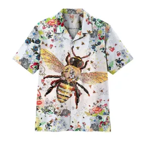 Gearhuman 3D Bee Hawaii Shirt