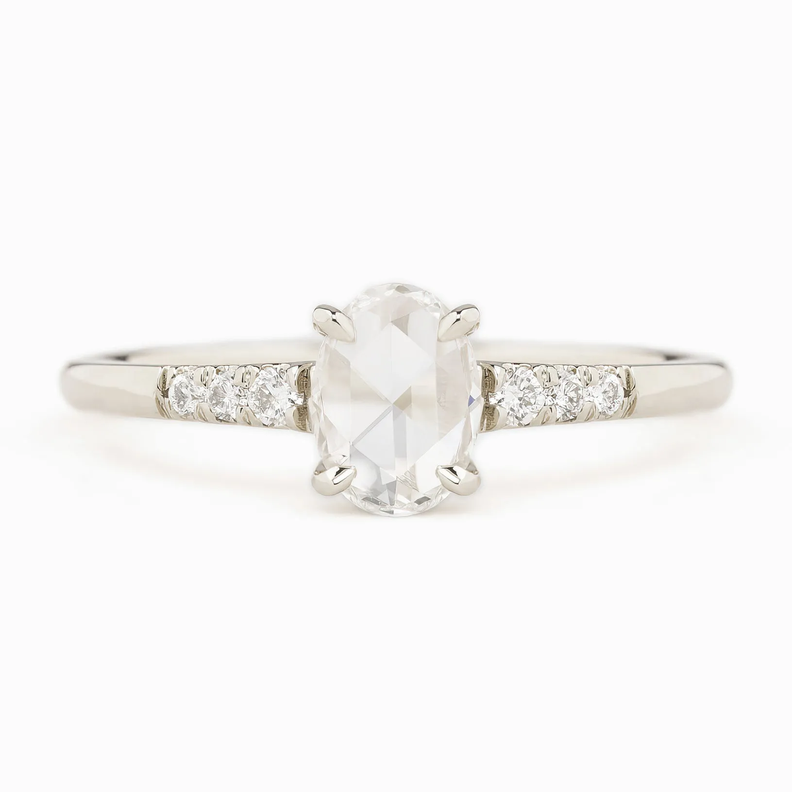 Gianna Ring Oval Rose Cut Diamond