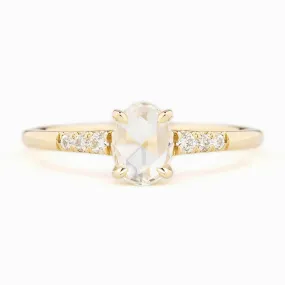 Gianna Ring Oval Rose Cut Diamond