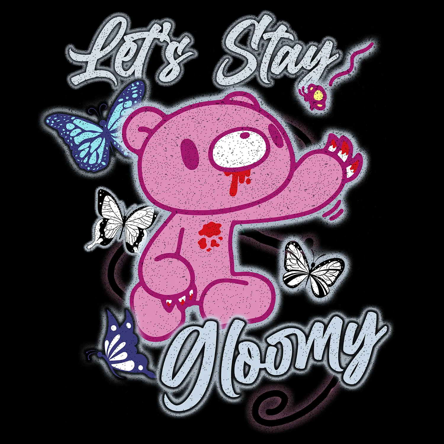 Gloomy Bear - Let's Stay Gloomy Tee