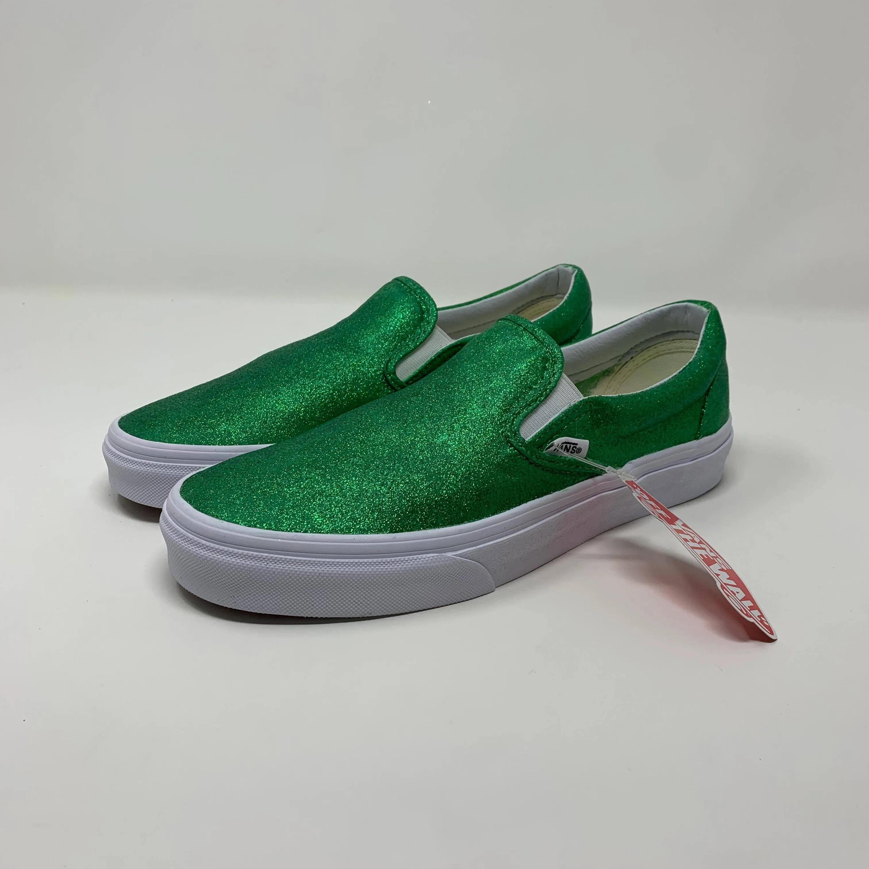 Green Glitter Shoes