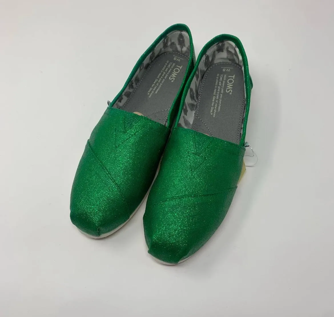 Green Glitter Shoes