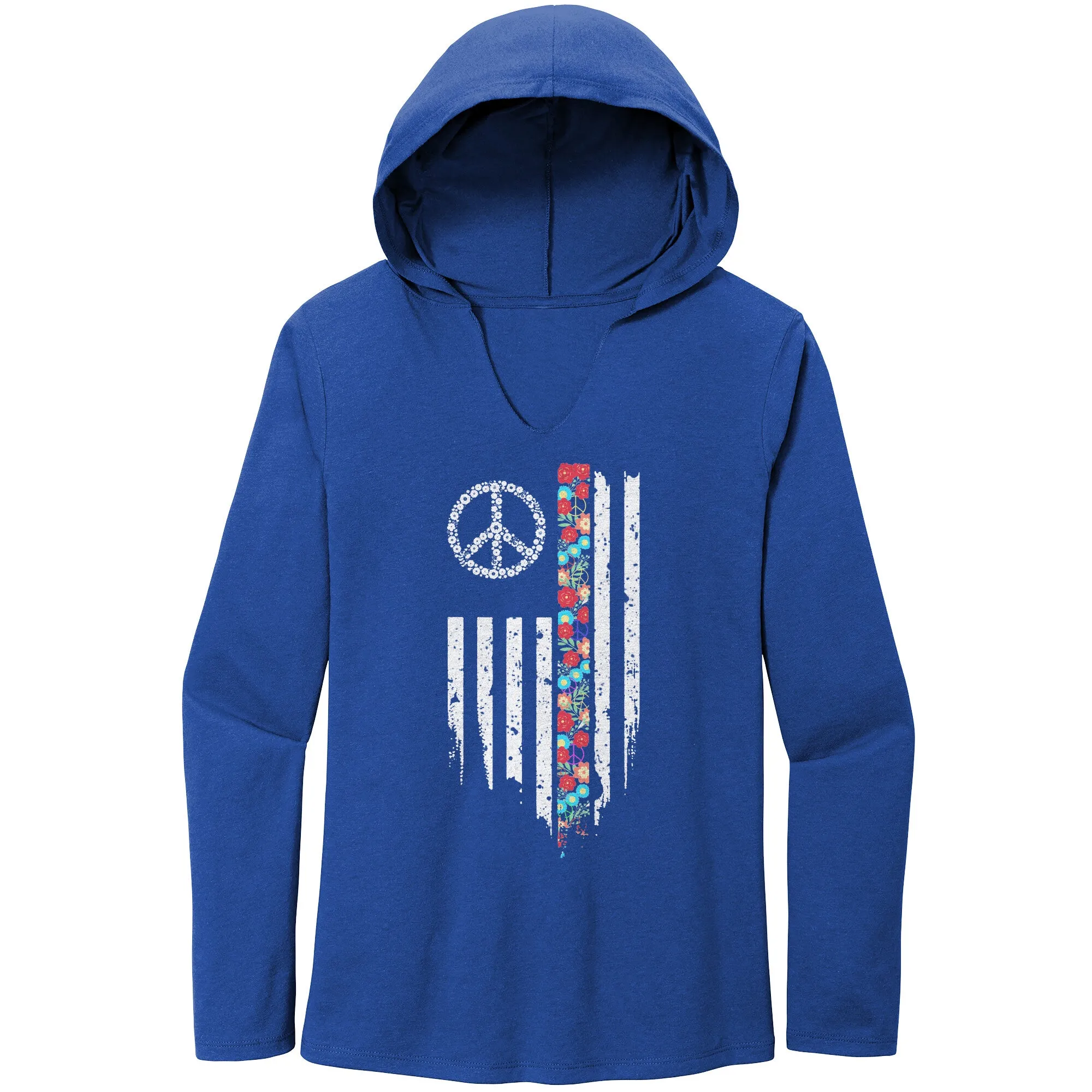 Hippie Flag Women’s Perfect Tri Long Sleeve Hoodie